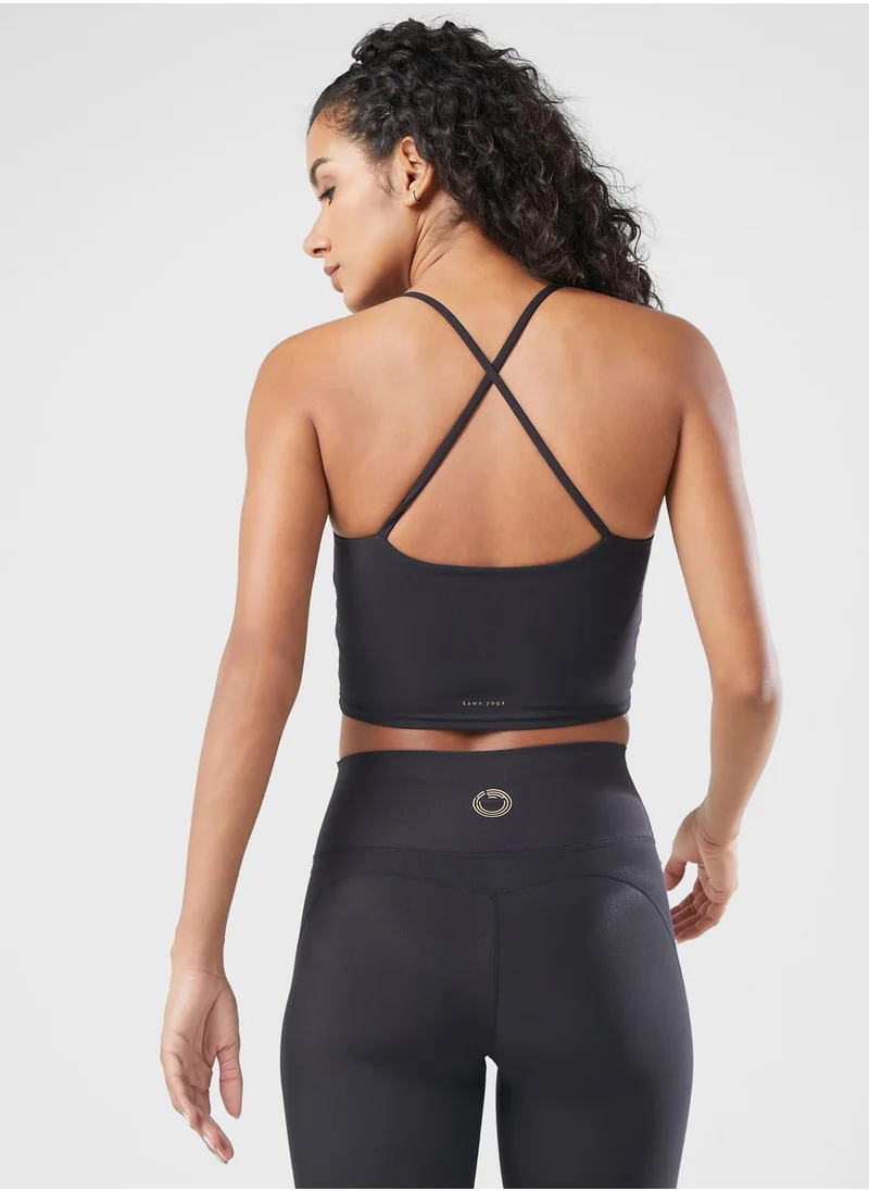 KAWN.YOGA Cross Back Sports Bra