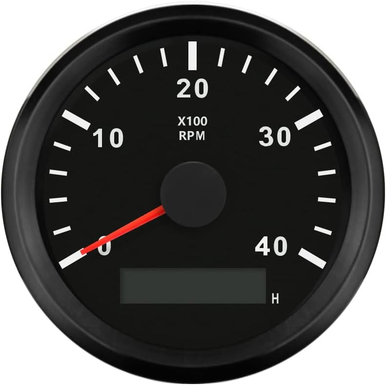 ELING Waterproof Tachometer with Hour Meter - Image 5