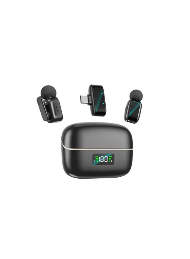 SX35 MINI Wireless Microphone System with Charging Case - Image 3