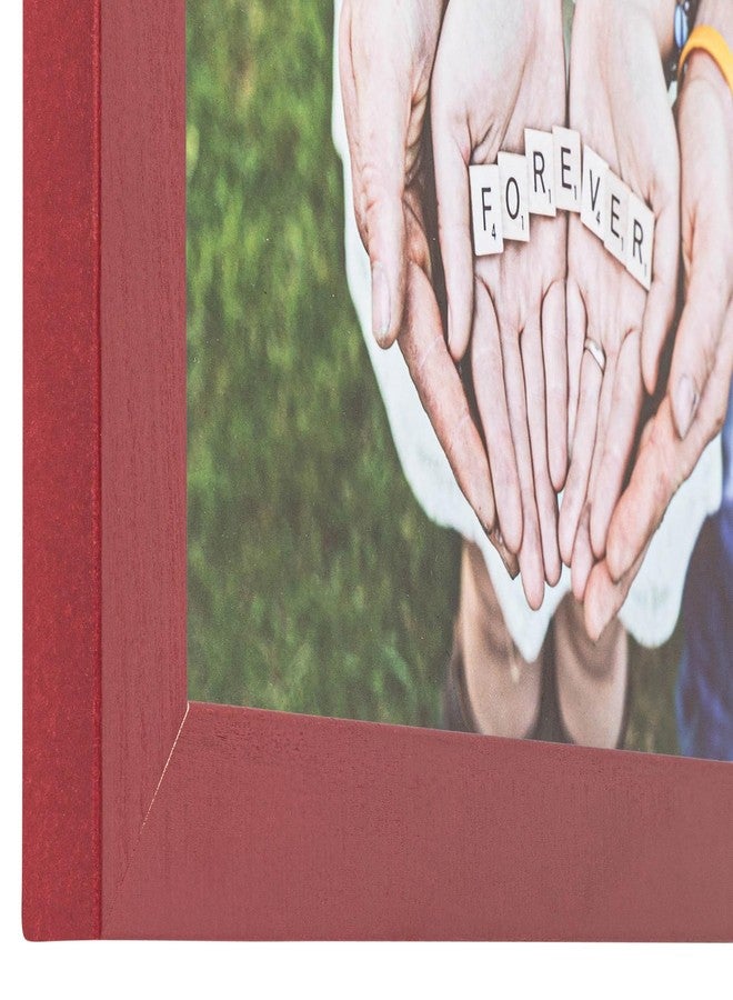 ArtToFrames 9x10 inch Red Stain on Beech Wood Picture Frame, 2WOM0066-81792-YRED-9x10 - Image 5