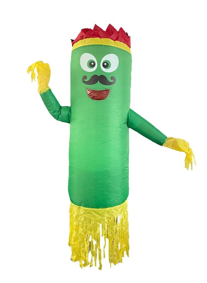 Inflatable Funny Rocker Costume For Adults Multicolour 150-190cm Height - Image 1