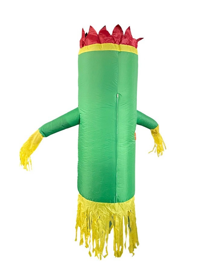 Inflatable Funny Rocker Costume For Adults Multicolour 150-190cm Height - Image 2