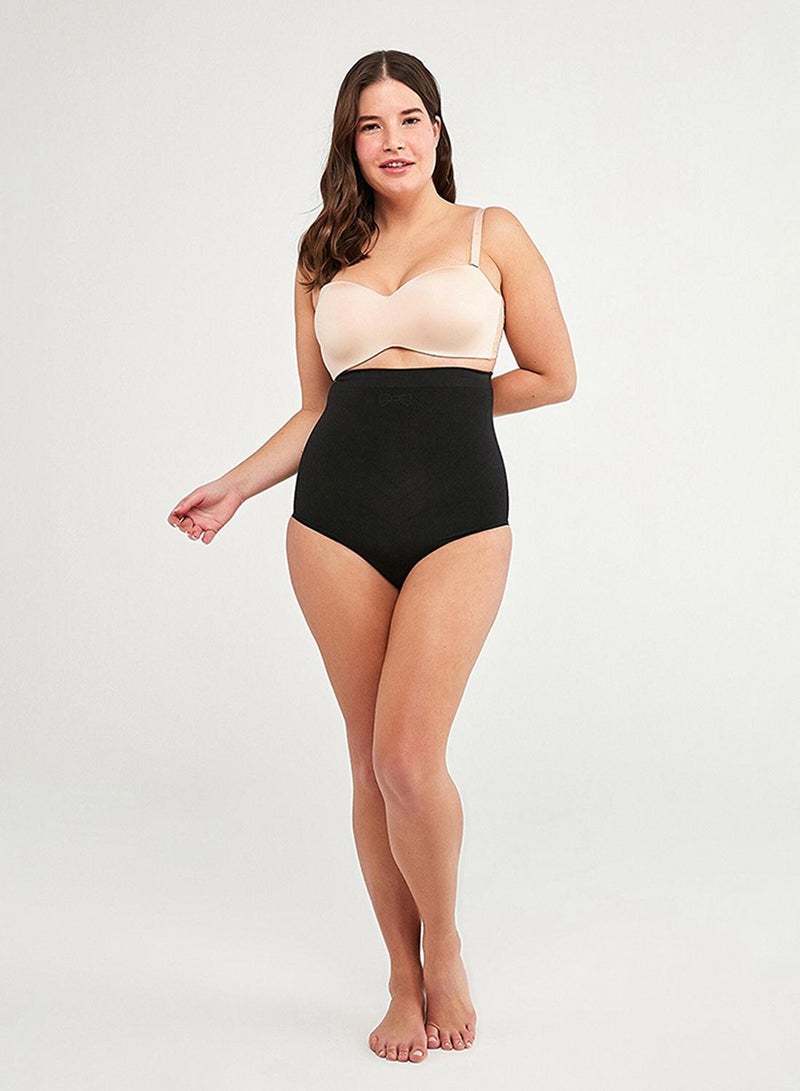 Penti Women's Soft Everyday Seamless Corset Shapewear Slip - Black - Image 4