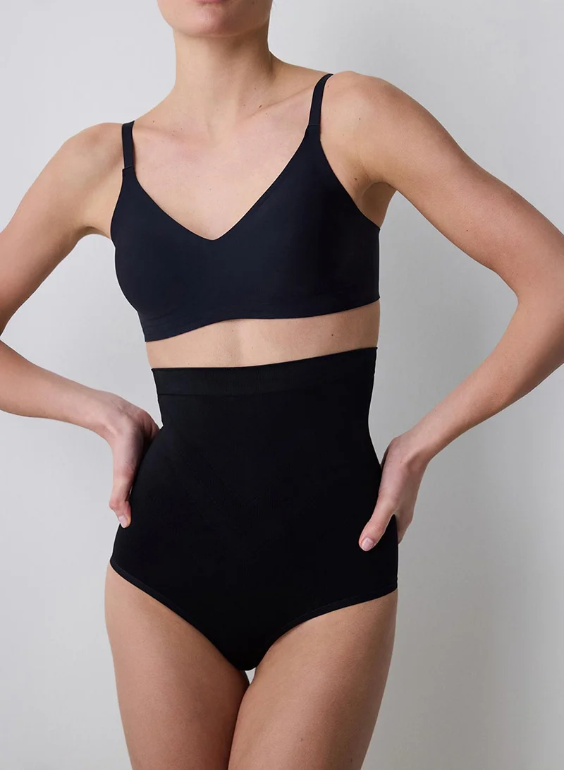 Penti Women's Soft Everyday Seamless Corset Shapewear Slip - Black