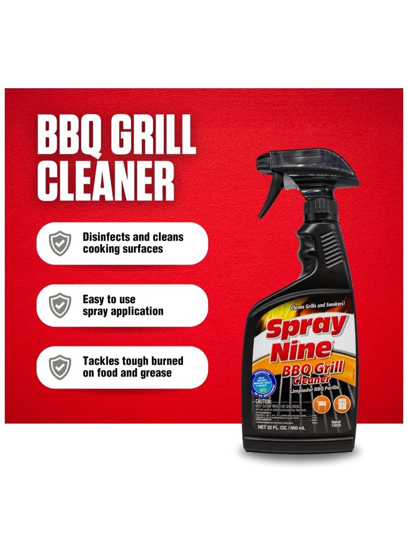 SPRAY NINE Bbq Grill Cleaner 650 ML - Image 3