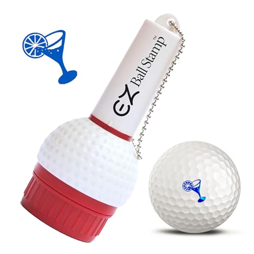 ProMarking EZBallStamp Golf Ball Stamp - Blue Martini - Image 1