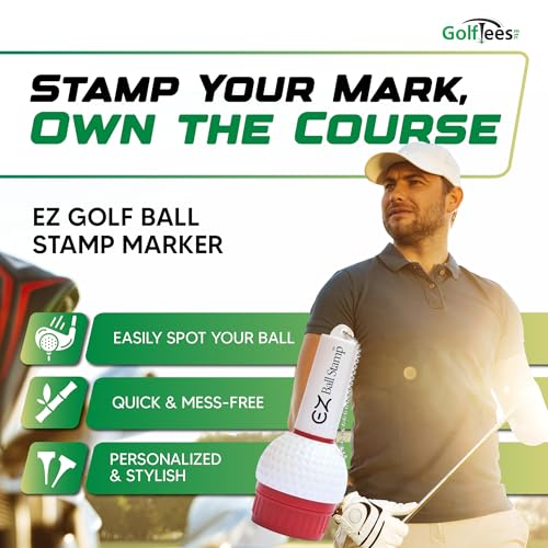 ProMarking EZBallStamp Golf Ball Stamp - Blue Martini - Image 2