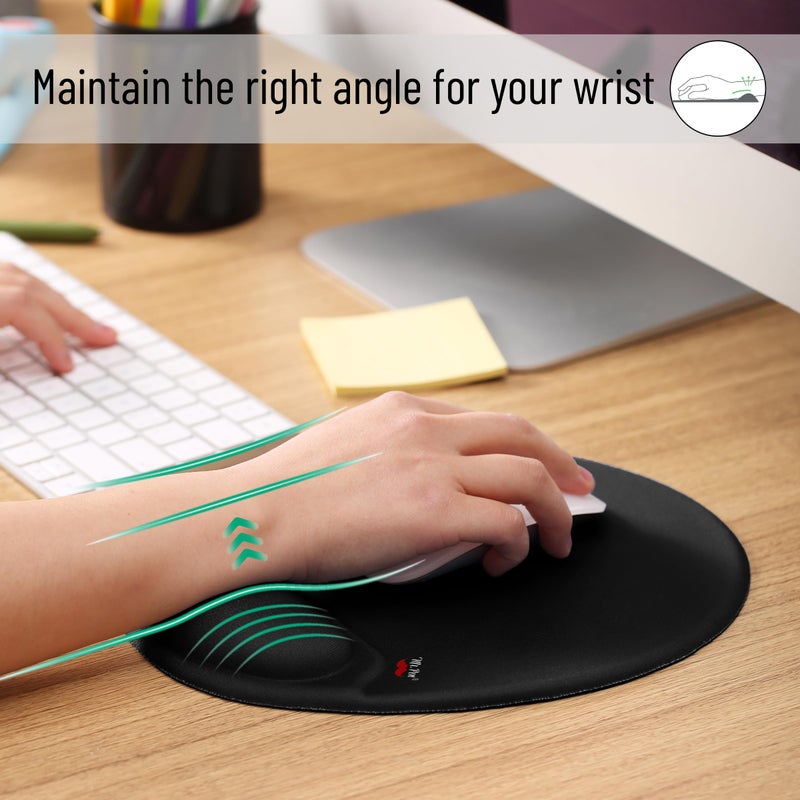 Mr. Pen- Mouse Pad with Wrist Support, Ergonomic Pad, Gel Gaming Support - Image 2