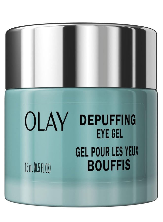 Olay Hyaluronic + Peptide 24 Gel Eye Cream, Fragrance-Free, 0.5oz (15 mL) - Image 1