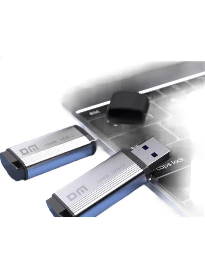 DM Dm Daimai 128Gb Usb3.2 Gen 1 Flash Drive Pd196, Computer Usb Drive, Car High-Speed Metal Flash Drive, Bidding Usb Drive - Image 1