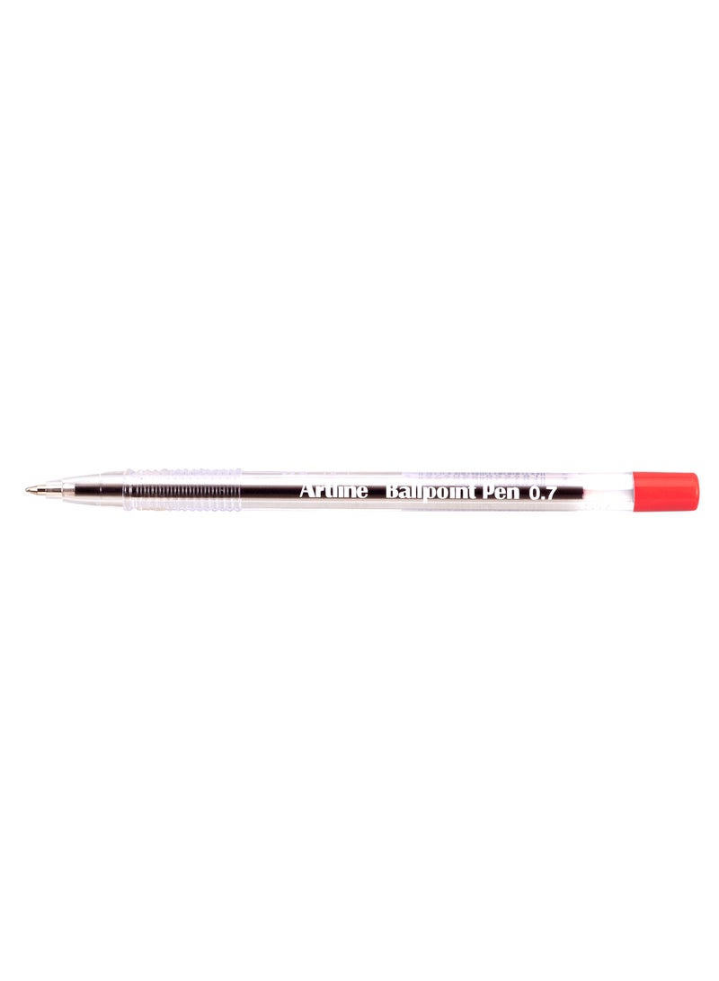 Artline 12 Pieces 8270 Ballpoint Pen, 0.7mm Fine, Color:Red - ARBPEK-8270RE - Image 4