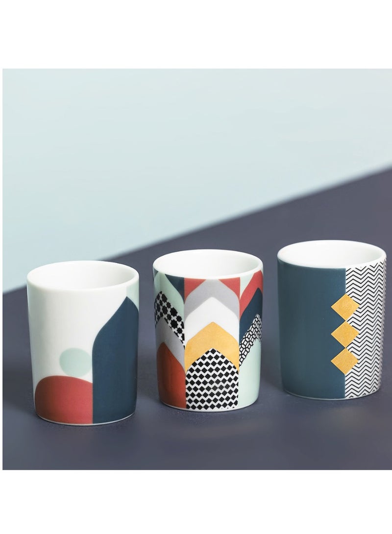 Sabr Silsal x Sabr 'Layalee' Chevron Espresso Cup - Image 3