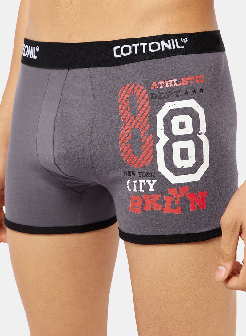 COTTONIL Cottonil Turbo Boxer For Men - Grey  - Image 1