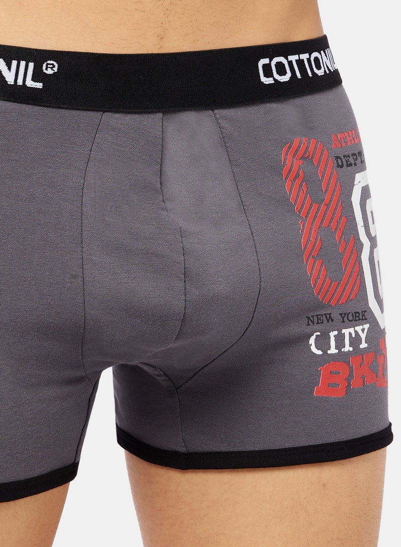 COTTONIL Cottonil Turbo Boxer For Men - Grey  - Image 3