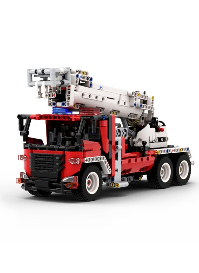UBTECH - Smart Educational Toy | Building and Coding STEM Robot Kit | Cool Fire Truck | IOS/Android App-Enabled | Age of 8+ | 950 pcs - Image 1