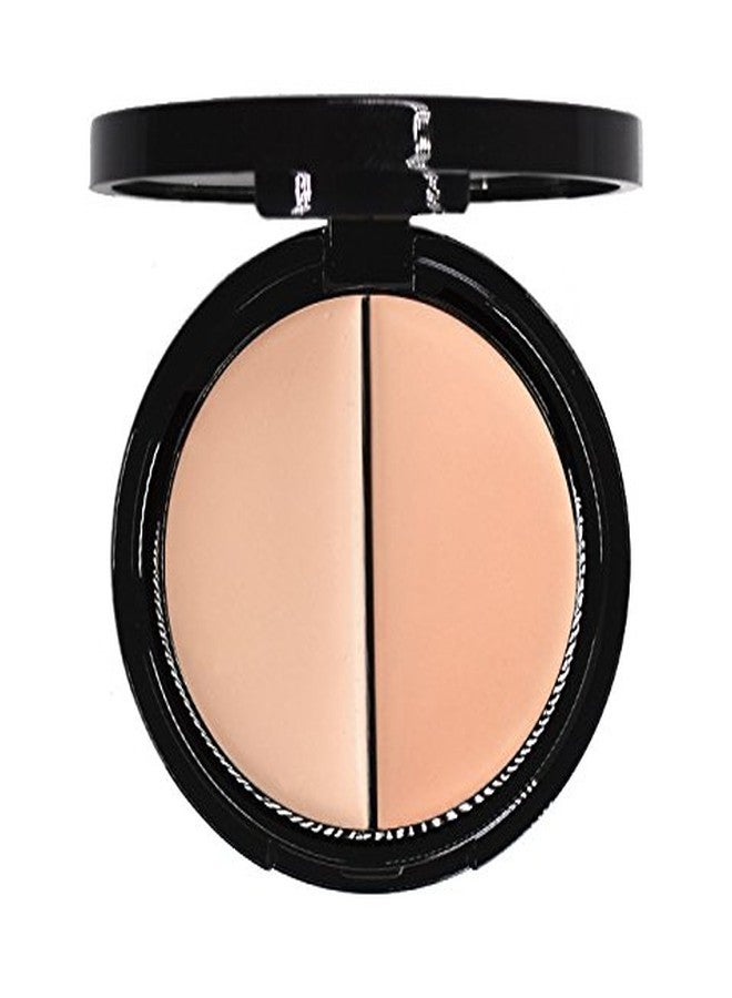 EVE PEARL Dual Salmon Concealer And 102 Concealer Brush Full Coverage Under Brighten Eye Concealer Brush Set Makeup Kit (Light) - Image 2