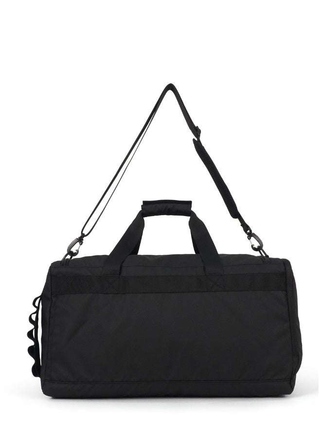 Timberly Travel Duffel Bag with Shoe Compartment, Gym Sports Overnight Carry On Bag for Men and Women, Black - Image 3