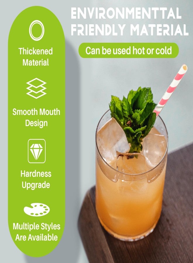 MAQIHAN 100PCS Stripe Drinking Straws - Disposable Straws 7.7 Inch Small Colourful Agave Kraft Paper Straws Bulk, for Coffee, Milk, Juice, Cocktial and Suit for Birthday Parties, Weddings, Picnic. - Image 3