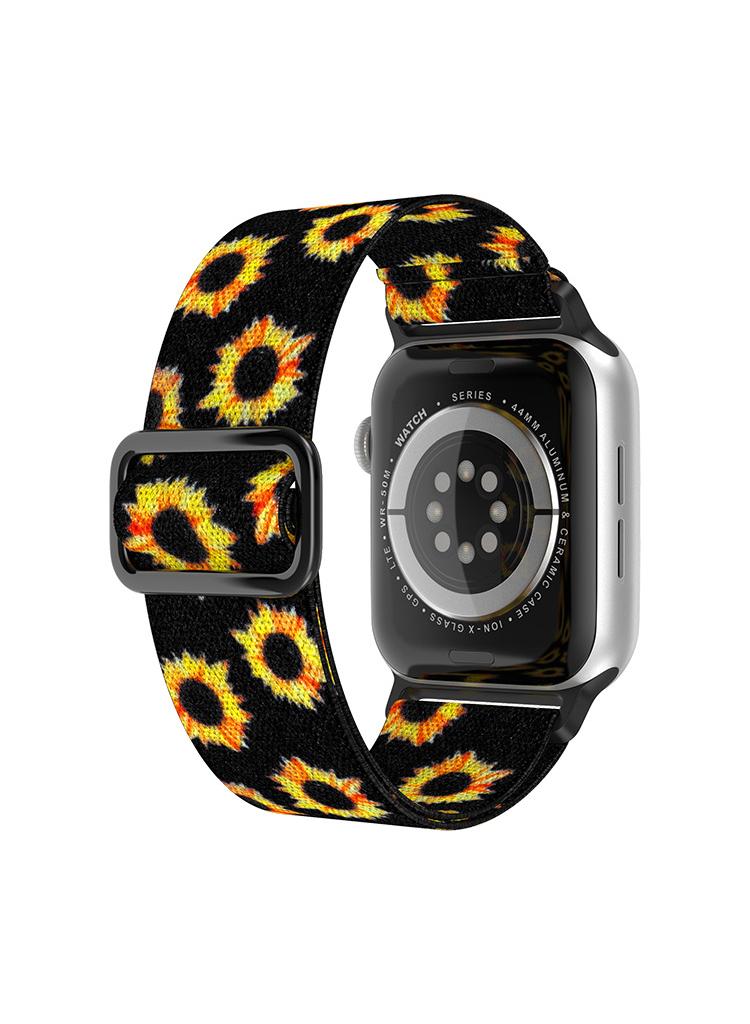 Y&D Applies To Iphone Watch 38/40/41mm Woven Nylon Plain Painted Strap  - Image 2