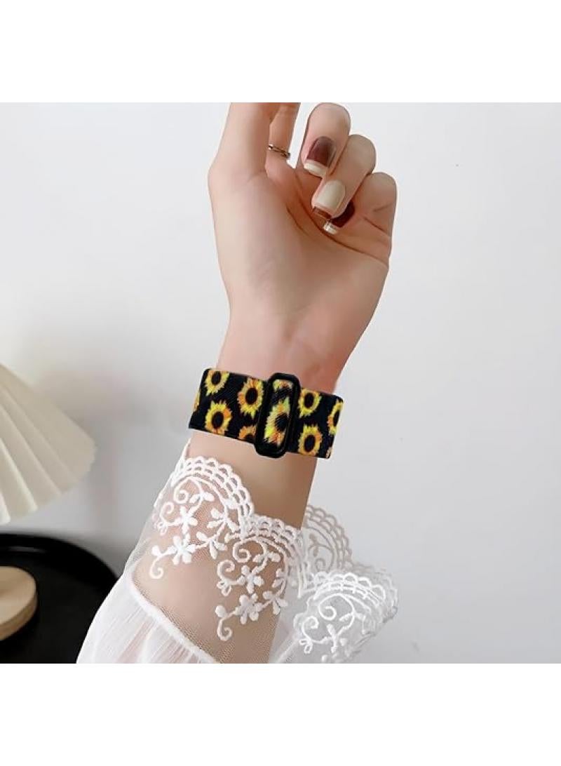 Y&D Applies To Iphone Watch 38/40/41mm Woven Nylon Plain Painted Strap  - Image 5