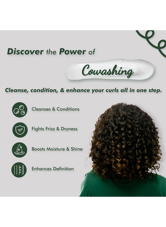 eden bodyworks Coconut Shea Cleansing Cowash | 16 Oz | Remove Build Up, Cleanse, Control Frizz & Soften Hair - Packaging May Vary - Image 3