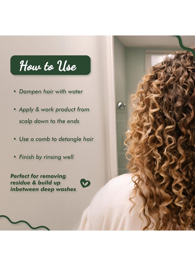 eden bodyworks Coconut Shea Cleansing Cowash | 16 Oz | Remove Build Up, Cleanse, Control Frizz & Soften Hair - Packaging May Vary - Image 4