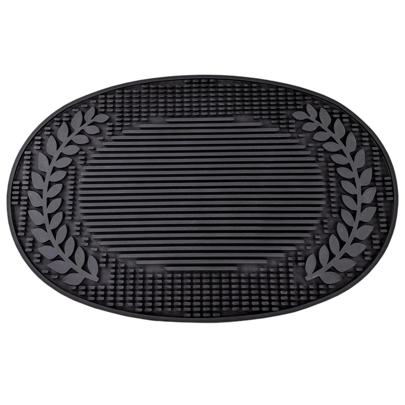 BREKX Insulated MultiFunctional Home Bar Mat  HeatWater Resistant Dish Mat Rubber Self Drying Mat  205 x 135 XL Insulated Bar Mat for Home Bar  Mimosa Bar Supplies for Kitchen