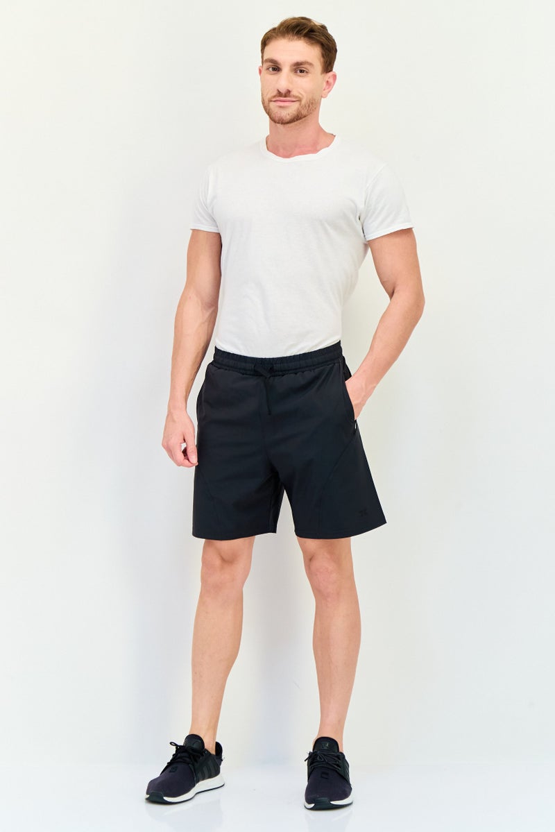 RBX Men Sportswear Fit Training Shorts, Dark Grey  - Image 4