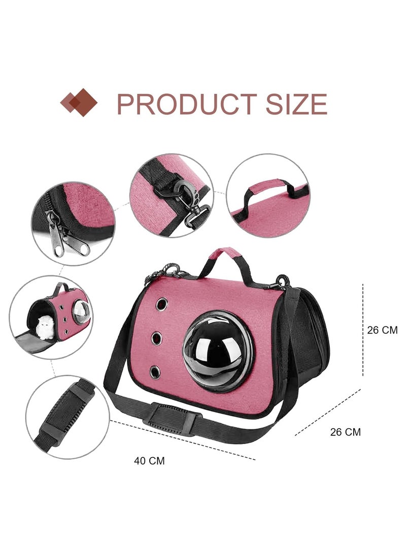 A.M Pet Carrier for Small Cat & Dog, Fashionable Cat Cage for Walking, Hiking,Shopping - Image 2