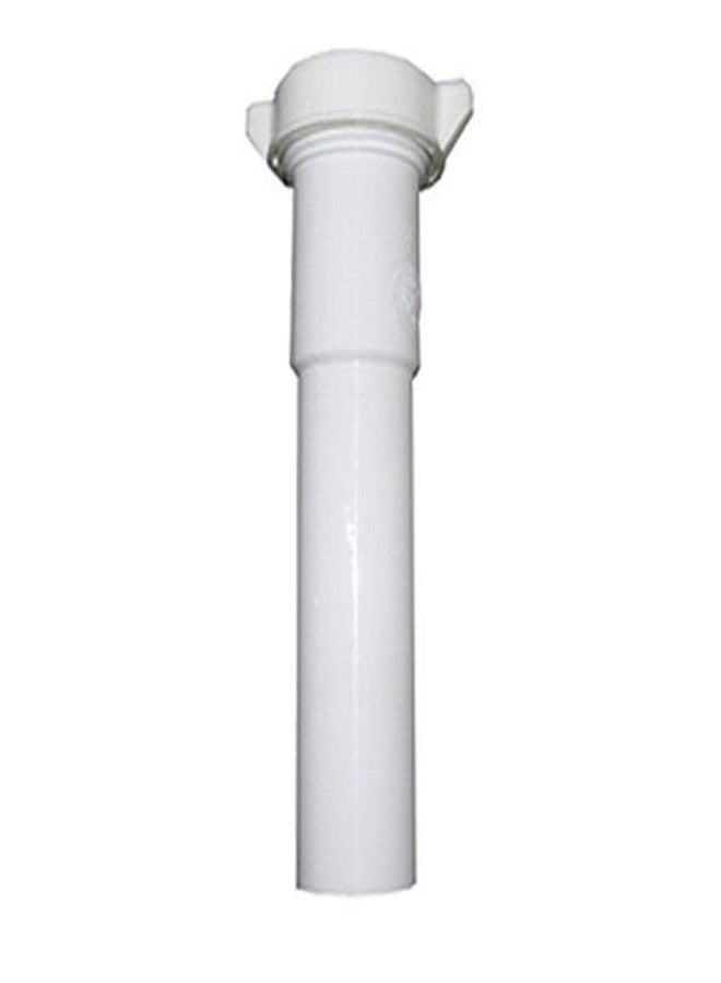 LASCO 03-4345 White Plastic Tubular 1-1/4-Inch by 12-Inch Slip Joint Extension with Nut and Washer - Image 2