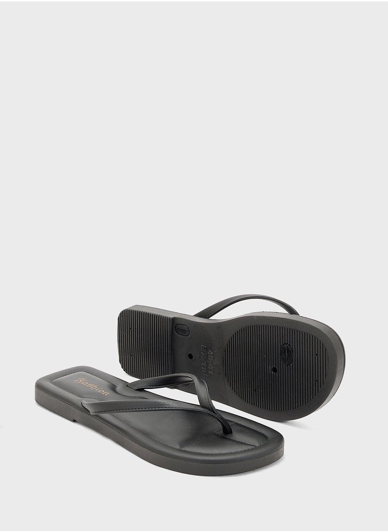 ELLA Thong Flat Sandal  - Image 3