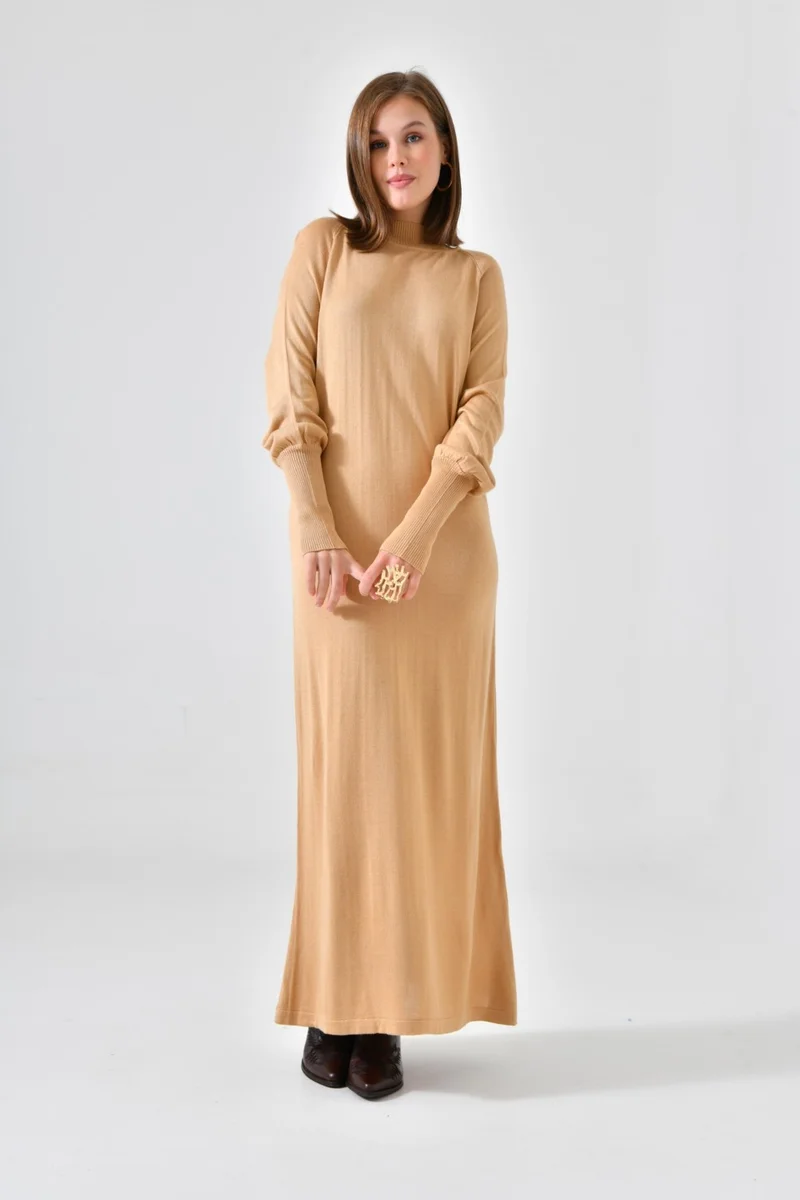 جارمي Ftz Women Women's Plain Basic Tunic Biscuit