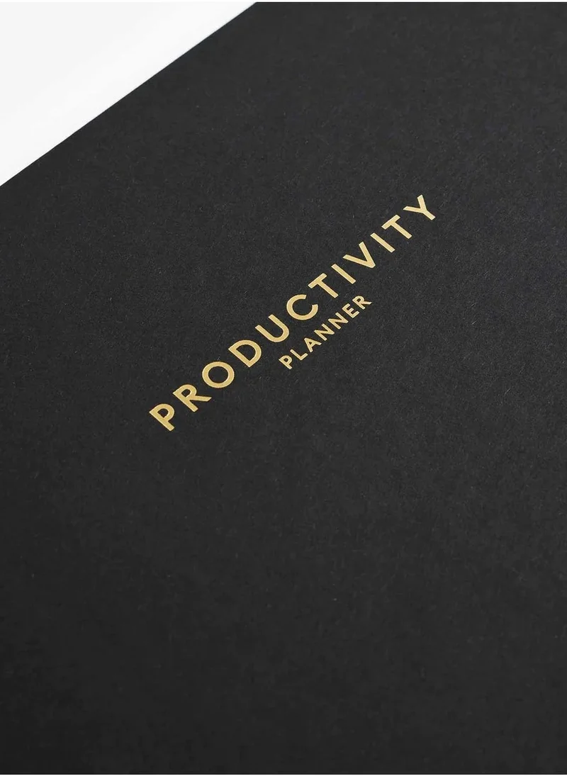 Intelligent Change Black Productivity Planner Desk Pad
