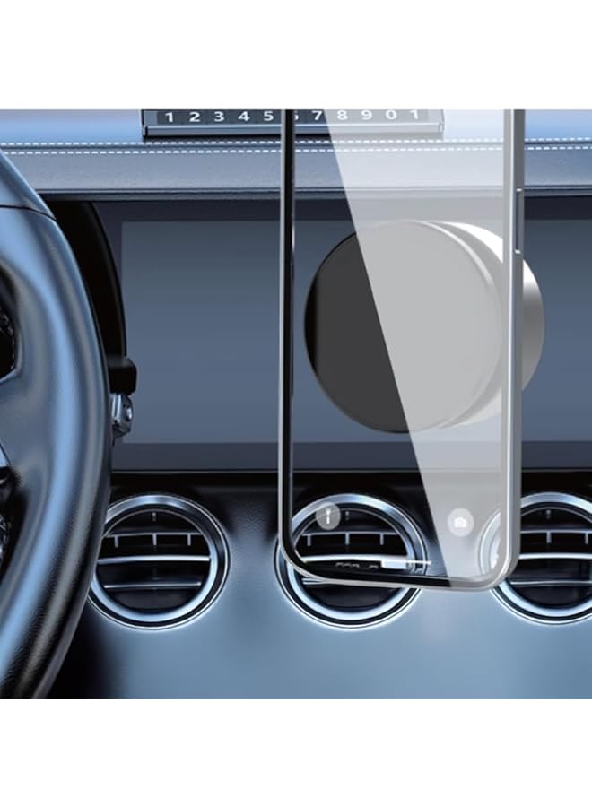 iSNUP Magnetic Suction Phone Holder, 360° Rotating Mobile Phone Stand For Car, Office, Gym, Kitchen, And Flat Surfaces – Adhesive-Free, Stable, And Universal Magnetic Mount - Image 3