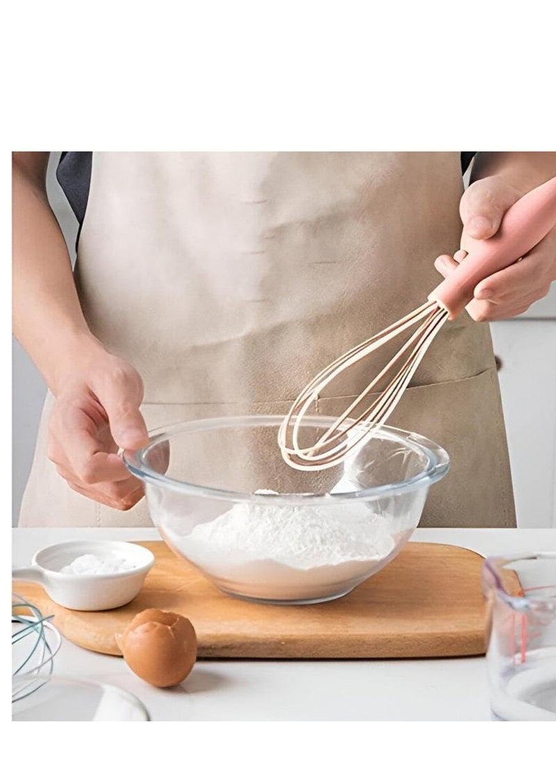 Generic - Soft and stylish silicone hand whisk for everyday use, ergonomically designed handle for comfort, excellent equipment for your kitchen needs - Image 1