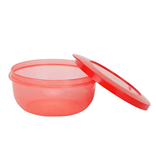 Cutting EDGE 1300ml Eco-Storage Plastic Container & Organizer Set of 6 for Kitchen, Refrigerator, Lunch & Food Storage (Red) - Image 4