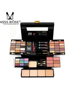 Miss Rose Professional Eyeshadow Palette All In One Cosmetic Makeup Gift Set Including 43 Matte Shimmer Highly Pigmented Eye Shadows  - Image 1
