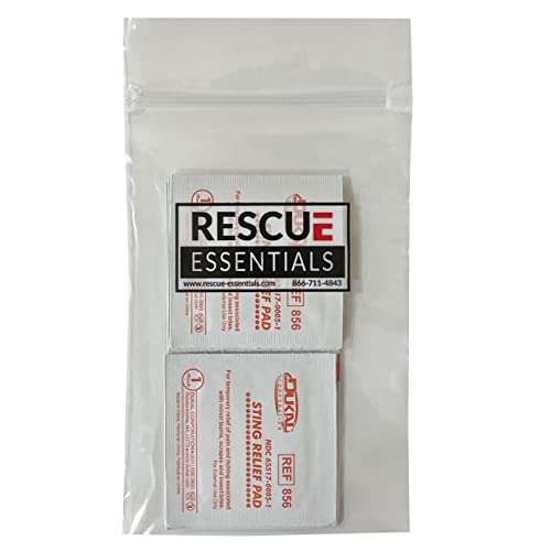 Rescue Essentials Sting Relief Wipes (10 pack) - Image 3
