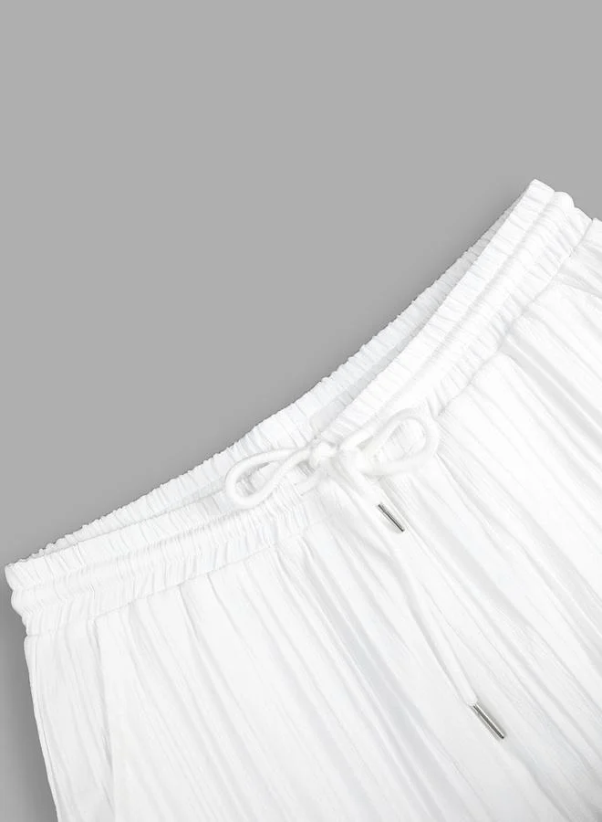 Take Two Solid Short Sleeve Shirt and Pants Co-Ords by Styli