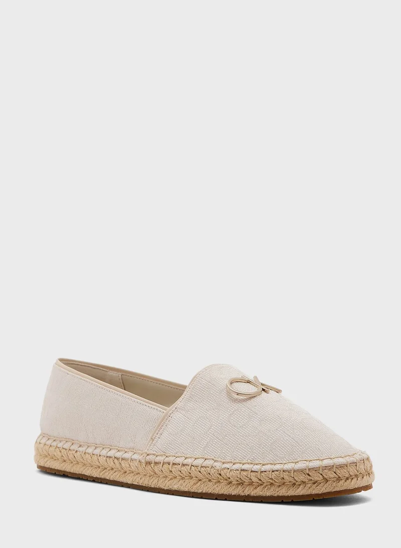 CALVIN KLEIN Logo Detail Espadrilles
