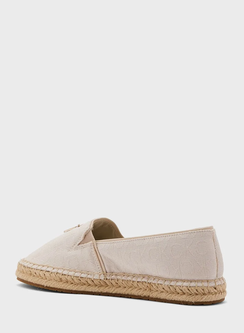 CALVIN KLEIN Logo Detail Espadrilles