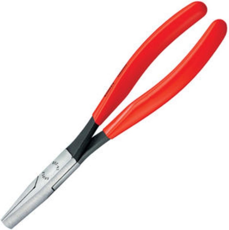 KNIPEX كماكس 28 01 200 كماشة طويلة الأنف - 200 مم، مطلية باللون الأسود مع مقHandles بلاستيكية - Image 1