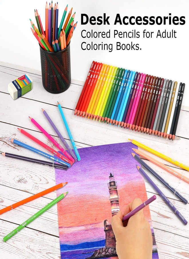 Hapikalor Colored Pencils, Soft Core Ideal for Drawing Blending Shading,Color Pencils Set Gift for Adults Kids Beginners, 72 count - Image 5