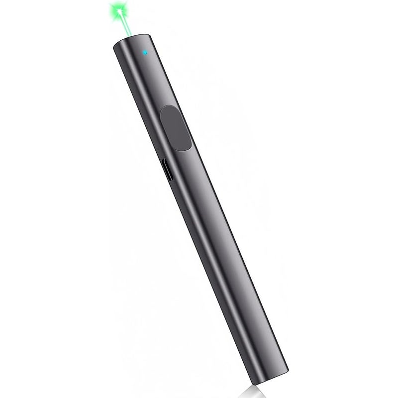 M Monoie Green Laser Alignment Tool, Class 2 Compliant Indicator for Office Presentations, Training Sessions & Site Measurement (Grey) - Image 1