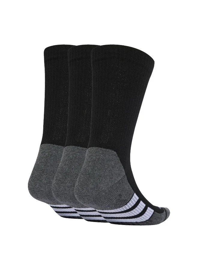 Adidas Prf Grp Cc Crw Black Training Socks For Unisex 4.5 - 5.5