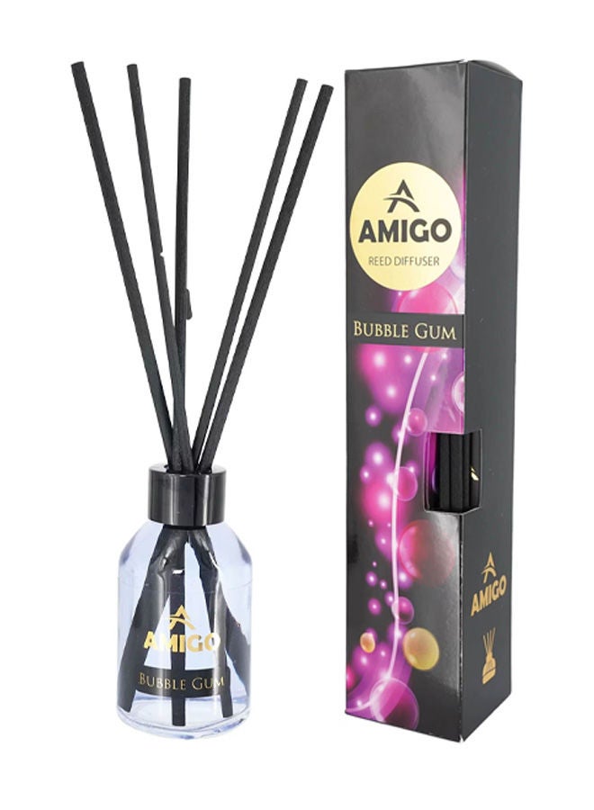 Amigo Long Lasting Reed Diffuser - Bubble Gum 110ml - Image 1