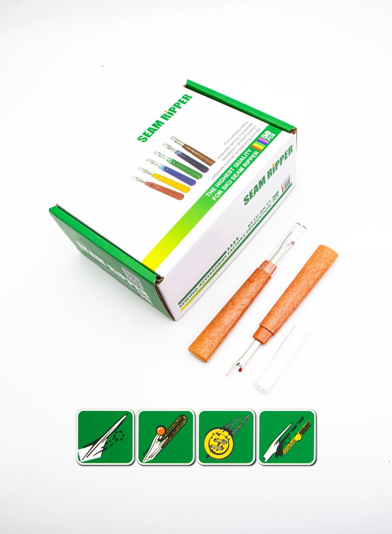 Premium Seam Ripper Set (2 Pcs) – Precision Stitch Removers for Tailoring & Crafting - Image 4