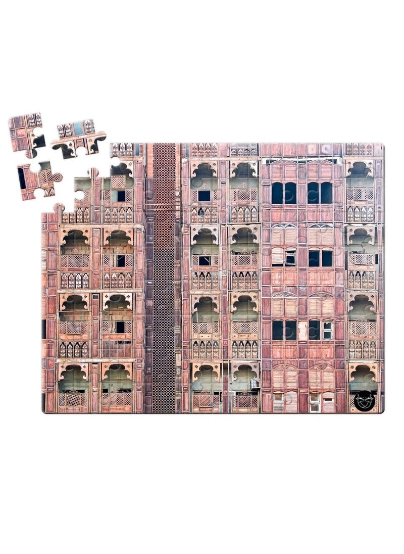 Reeman Design A puzzle printing a heritage house design 