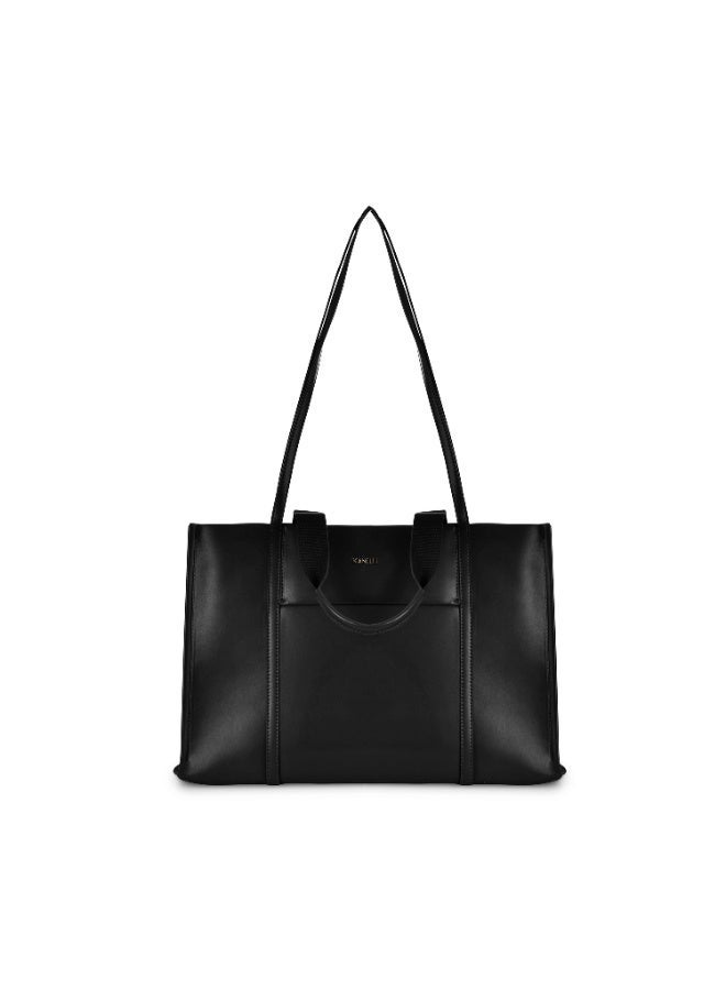 Kanelli PU Tote Bag AAY2411043 Women's Handbag 15.5 Inch Shoulder Bag for Work, Shopping & Everyday Use - Image 3
