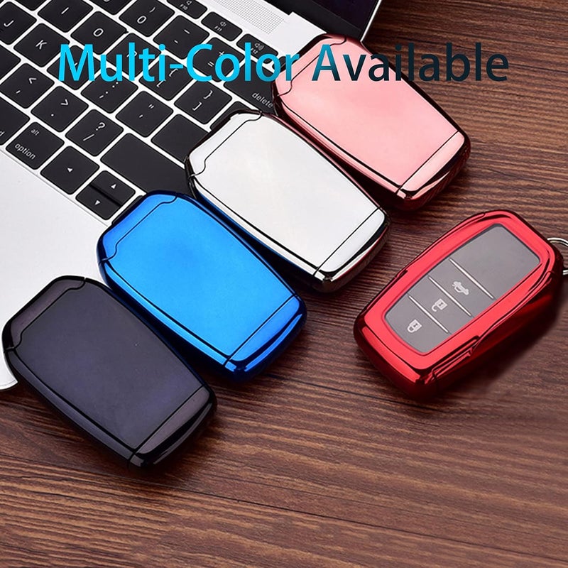 WORCAS Soft TPU Key Fob Cover for Toyota - Image 4
